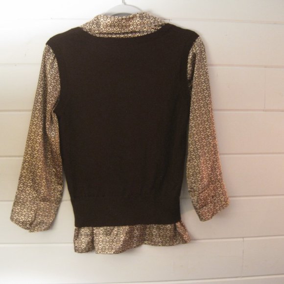 retro looking layered look top. - Picture 5 of 5